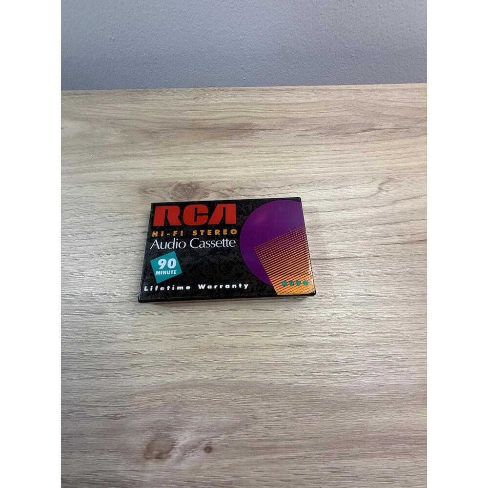 RCA Hi-Fi Stereo Blank Audio Cassette Tape 90 Minute RC90 - SEALED
